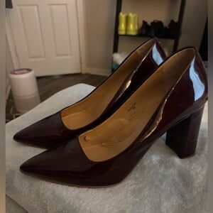 Banana Republic Burgundy Women's Heels